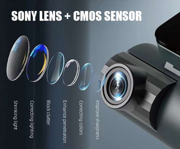Car Dash Cam 2K Ultra HD Clear View 180° -Sony Lens, Cmos Sensor. Tasslock - Image 15