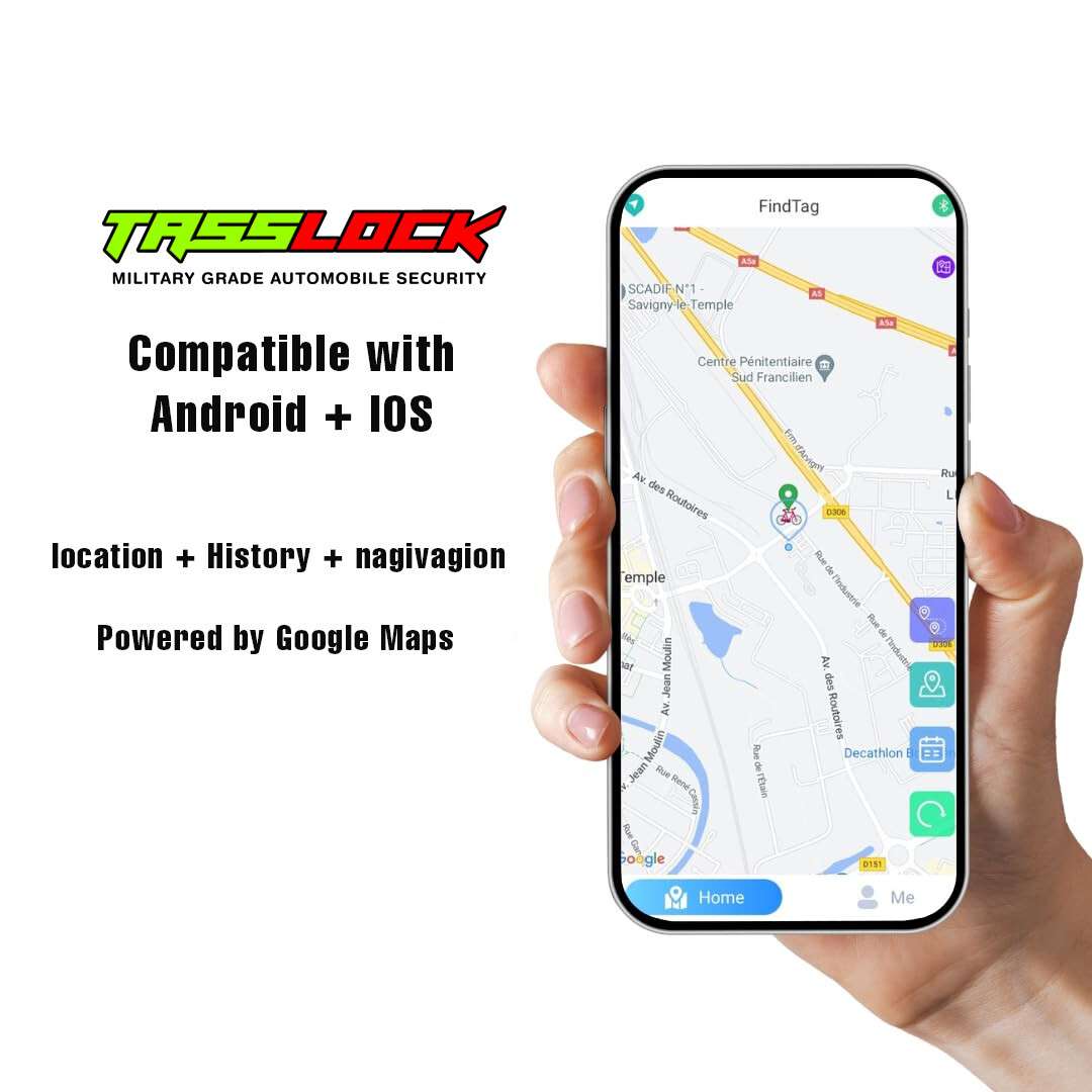 Tasslock Ghost Remote, Alarm, Immobilizer, Location Tracker Google Map - Image 6