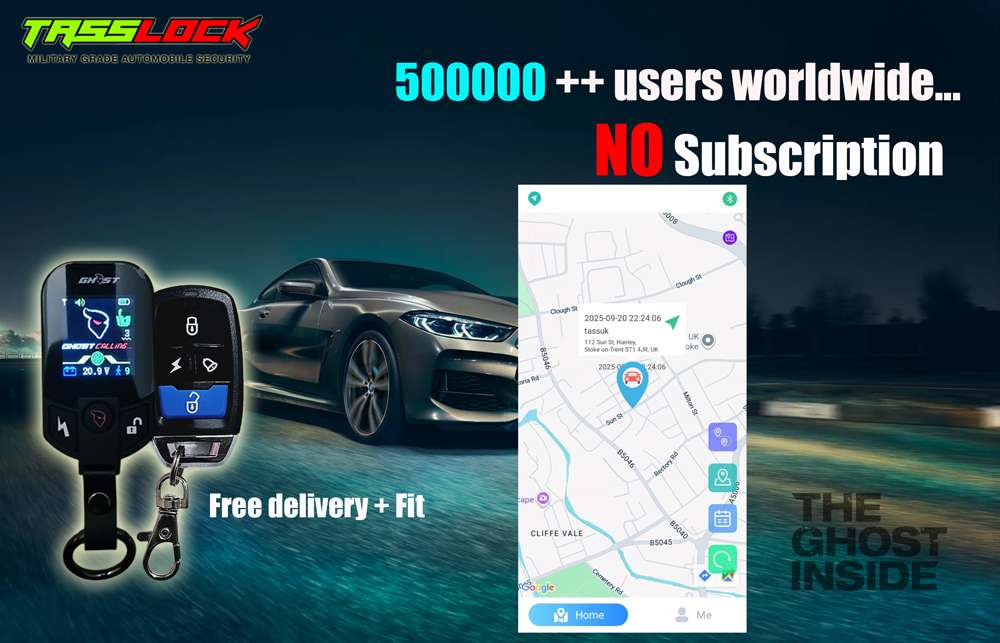 Tasslock Ghost Remote, Alarm, Immobilizer, Location Tracker Google Map - Image 12